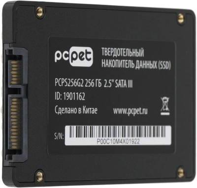 Накопитель SSD PC Pet SATA-III 256GB PCPS256G212