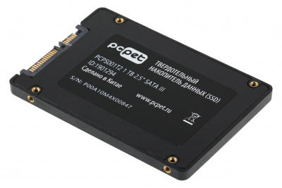 Накопитель SSD PC Pet SATA III 1Tb PCPS001T2 OEM 2.5