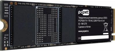 Накопитель SSD PC Pet PCIe 4.0 x4 1TB PCPS001T4