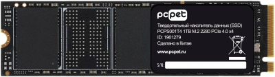Накопитель SSD PC Pet PCIe 4.0 x4 1TB PCPS001T410