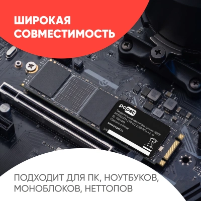 Накопитель SSD PC Pet PCIe 4.0 x4 2TB PCPS002T404