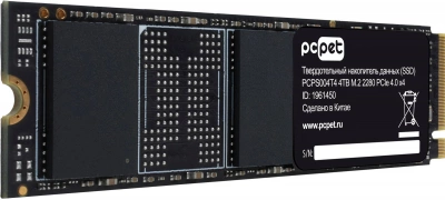 Накопитель SSD PC Pet PCIe 4.0 x4 4TB PCPS004T4