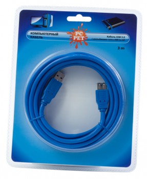 USB 3.0 Am-Af extension cable 3m