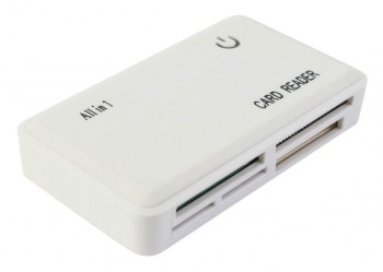 CR-211RWH USB2.0 Rubber White
